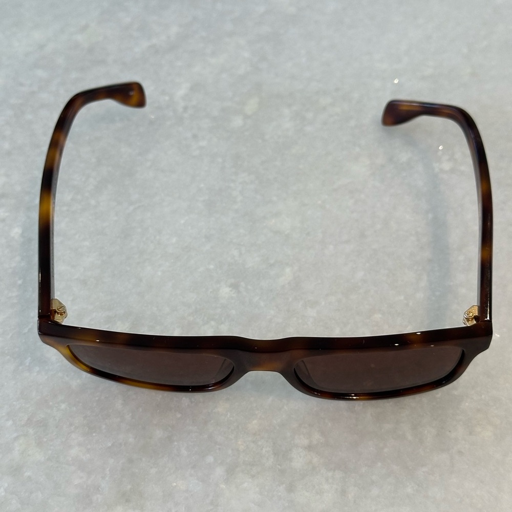 Alexander Mcqueen Brown Tortoise Shell Sunglasses - image 3